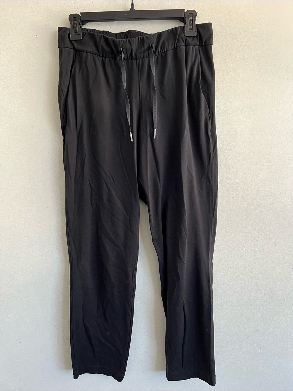 lululemon athletica Black Wide-Leg Drawstring Pants